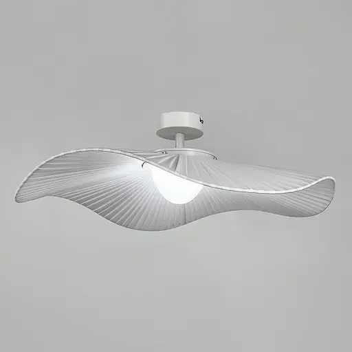 Стельовий світильник Lotus у білому корпусі Ø 60 см | Арт. SGA4-600C | Line F - фото 6