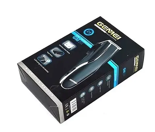 Машинка для стрижки волосся Gemei GM-811 (4 насадки) - фото 3