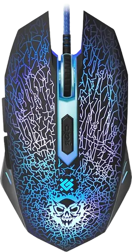 Миша Defender Shock GM-110L RGB Black (52110)