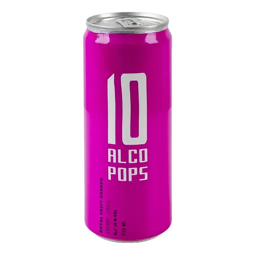 Напій зброджений Alco Pops Вишня-чилі 10 газований 10% 0.33 л - фото 1