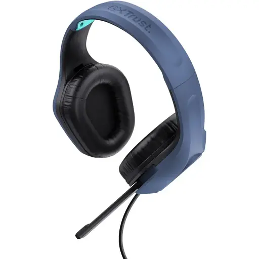 Гарнітура Trust GXT 415B Zirox 3.5 мм синя - фото 3