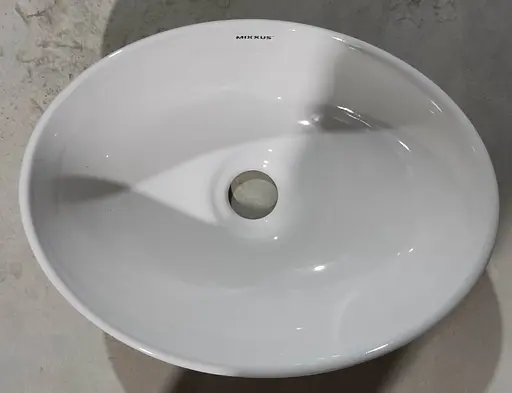 Умивальник накладний Mixxus Premium Ellipse-0107 345x265x120 мм MP6525, Білий - фото 4
