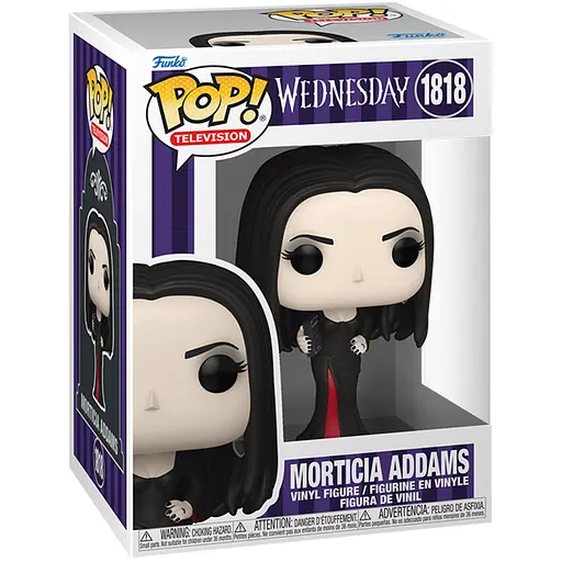 Игровая фигурка Funko Pop! Wednesday Morticia Addams с книгой заклинаний (86680) - фото 2