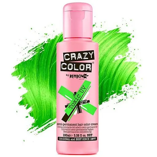 Тінт-фарба для волосся Crazy Color відтінок 79 зелений ультрафіолет 100 мл