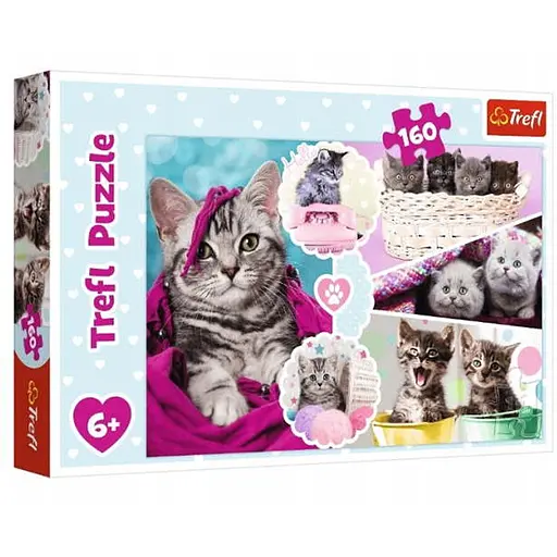 Пазл Trefl Милі кошенята 160 ел. (15371) - фото 1