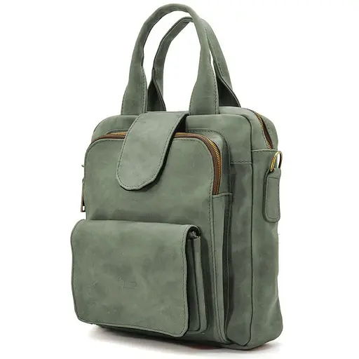 Вертикальна чоловіча сумка TARWA 25.5х7.5х30.5 см sum0028661 - фото 3