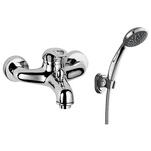 Змішувач для ванни хром 40мм Rj Grazia RBZ008-3 Хром - фото 1