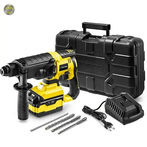 Аккумуляторный перфоратор Trotec PRDS 20-20V с кейсом (DAS302797) - фото 11