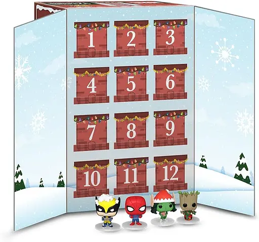 Адвент календар Funko Марвел 12 денний Marvel 12-Day Countdown Calendar WST MCC 12 - фото 2
