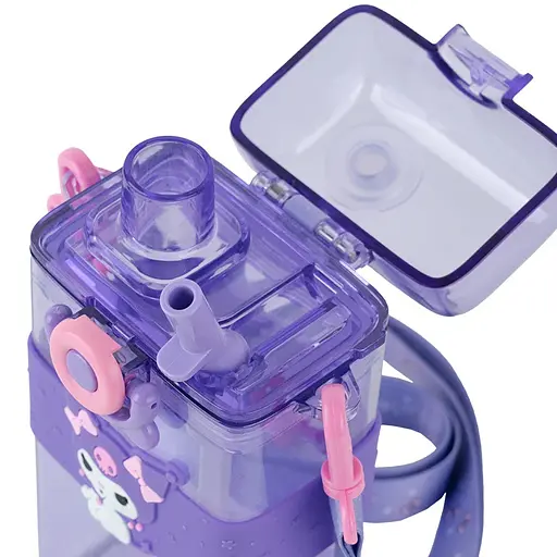 Бутылочка для воды Kite HK-1 Kuromi 500 мл фиолетовая (HK24-1203-1) - фото 5