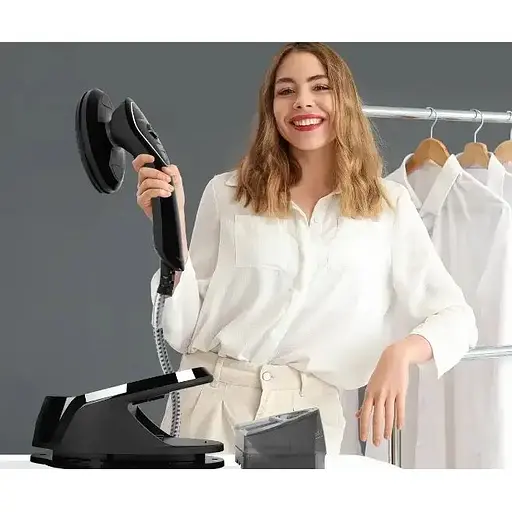 Парова праска-станція MalTec SteamCare2500W керамічна підошва вертикальне та горизонтальне прасування 600 мл - фото 6