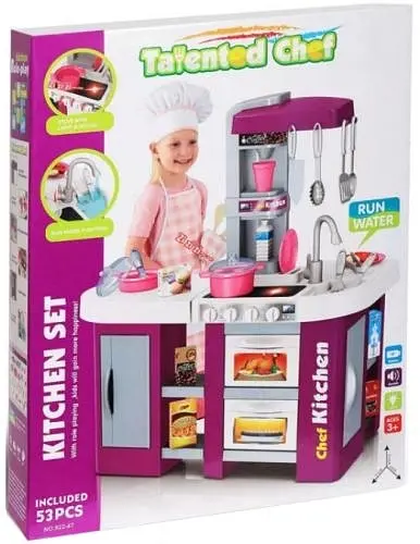 Кухня 922-47 Kitchen Set, 54 деталі, звук, світло, в коробці (6903167829016) - фото 2