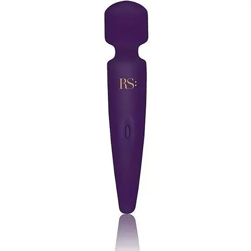 Вибромассажер Rianne S: Bella Mini Wand Purple 10 режимов работы медицинский силикон - фото 7