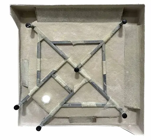 Набор Lidz Душевая кабина Wawel SC90x90.SAT.LOW.FR, квадратная, стекло Frost 4 мм + Душевой поддон Kapielka ST90x90x14 - фото 10