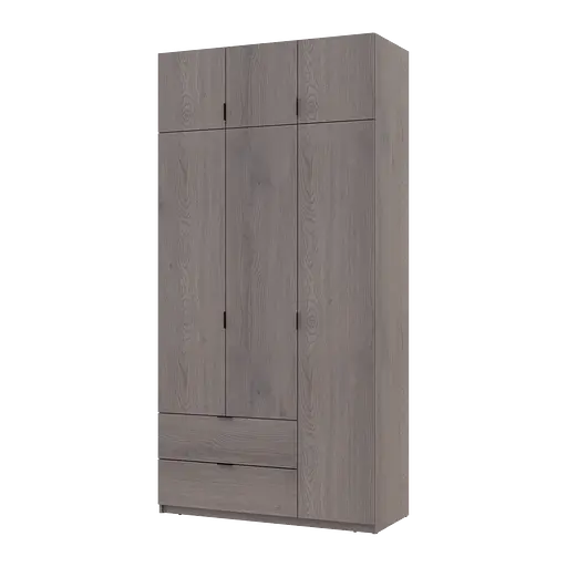 Распашный Шкаф для одежды Doros Лукас Канноло/Канноло 3 ДСП 120х50х240 (44900368)