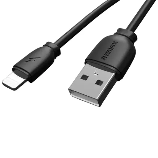 Кабель зарядное iPad iPhone Lightning Remax Fast Charging RC -134i 1 метр черный - фото 1