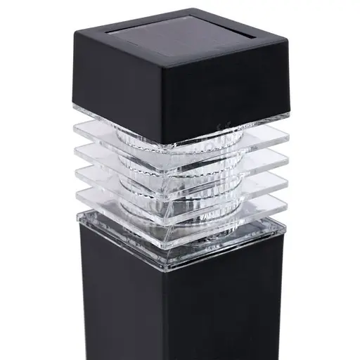 Вуличний світильник із сонячною панеллю Yiwu ліхтар туристичний для двору саду декоративний набір 4 шт HP-L-6 - фото 2