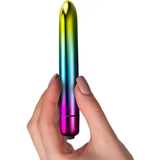 Вібратор Rocks Off RO-140mm Prism Rainbow - фото 3