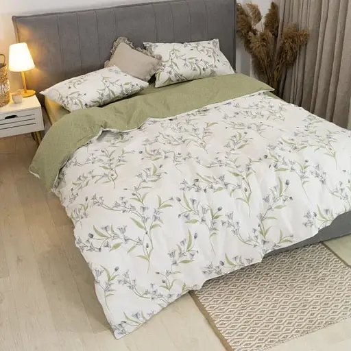 Комплект постільної білизни Viluta полуторний ранфорс 24277 100% бавовна - фото 1