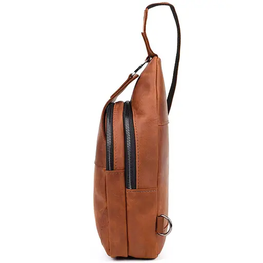 Кожаный мужской рюкзак TARWA 17х7х33.5 см sum0026166 - фото 6