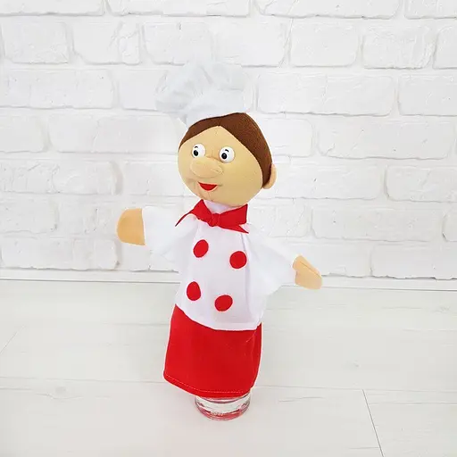 Игрушка на руку Повар 35см - фото 3