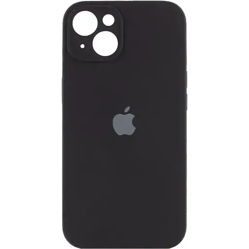 Чохол Epik Silicone Case Full Camera Protective (AA) для Apple iPhone 15 (6.1) Чорний/Black - фото 1