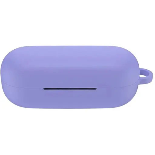 Чохол-накладка DK Silicone Candy Friendly із карабіном для Huawei FreeBuds SE (lavender grey)