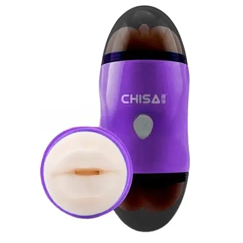 Подвійний мастурбатор Chisa Happy Cup Mouth Ass тілесний - фото 3