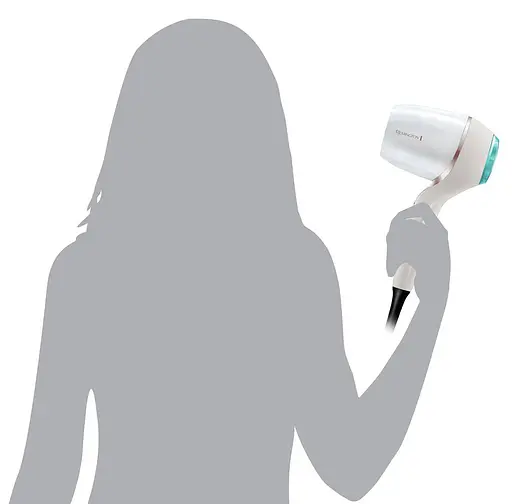 Фен Remington HYDRAluxe PRO, 2200Вт, 3 режима, диффузор, ионизация, холодный обдув, белый - фото 5