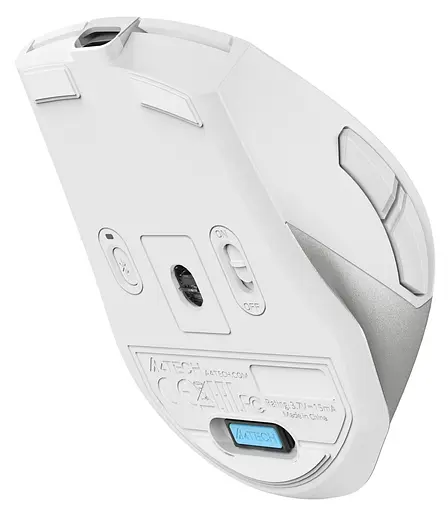 Миша A4Tech Fstyler FB45CS Air Wireless Silver White (FB45CS Air Silver White) - фото 7