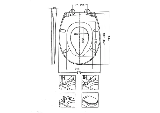 Сидения для унитаза STANDART PLUS CHILD - фото 6