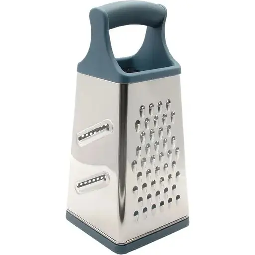 Терка Lessner Sky Blue 4 грани с пластиковой ручкой (10098)