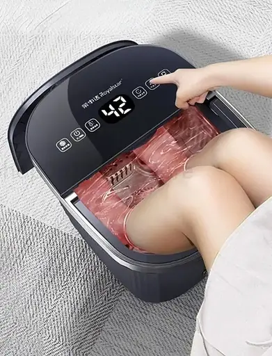 Гидромассажная ванночка для ног Royalstar-2205 с роликовым массажем + подогрев воды и пузырьковый эффект - фото 4