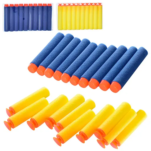 Пульки мягкие, 10 шт. (в ассортименте) - фото 2