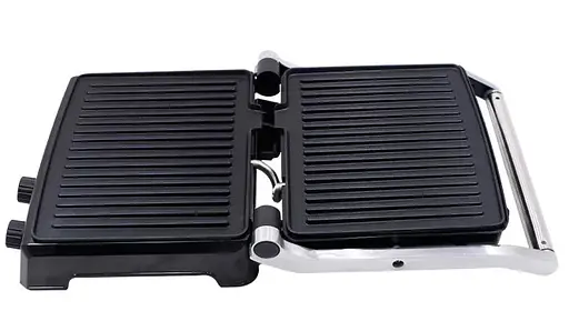 Прижимной контактный гриль RAF R.2681 2800 Вт с регулятором температуры - фото 5