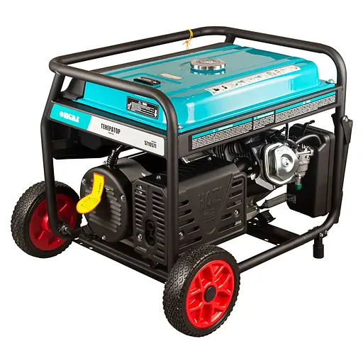 Бензиновий генератор Sigma 8.5/9.0 кВт, однофазний, ручний/електро запуск (5710571) - фото 2