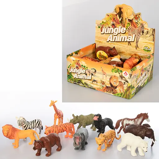 Фигурка Дикие животные, от 11 см, Y588-2 (в ассортименте) - фото 2