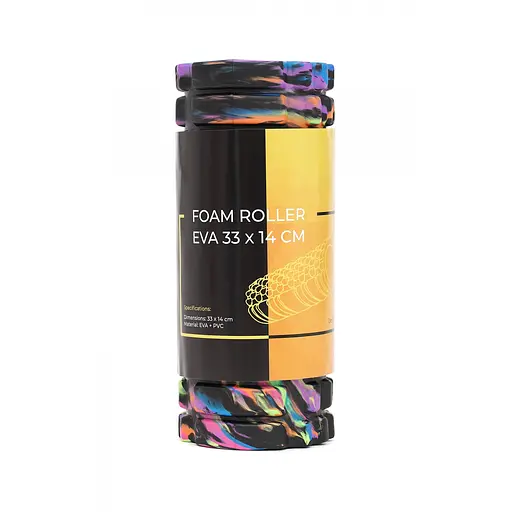 Массажный ролик Cornix EVA Marble Design 33 x 14 см (валик, роллер) XR-0106 - фото 3