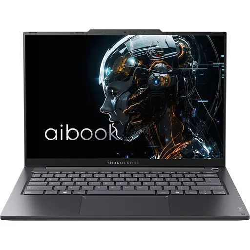 Ноутбук Thunderobot 14 Aibook14 2880x1800 IPS/Ryzen 7 8745HS/16GB/1TB/Radeon 780M/DOS/Gray (Air-R78745H16G1TQ120HWG) - фото 1