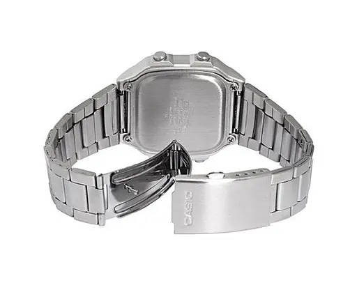 Сталеві чоловічі наручні годинники Casio оригінал Японія Collection AE-1200WHD-1AVEF зі сталевим браслетом - фото 3