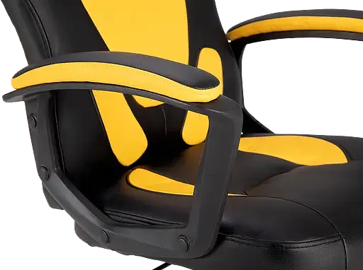 Геймерское детское кресло GT Racer черное с желтым (X-1414 Black/Yellow) - фото 6