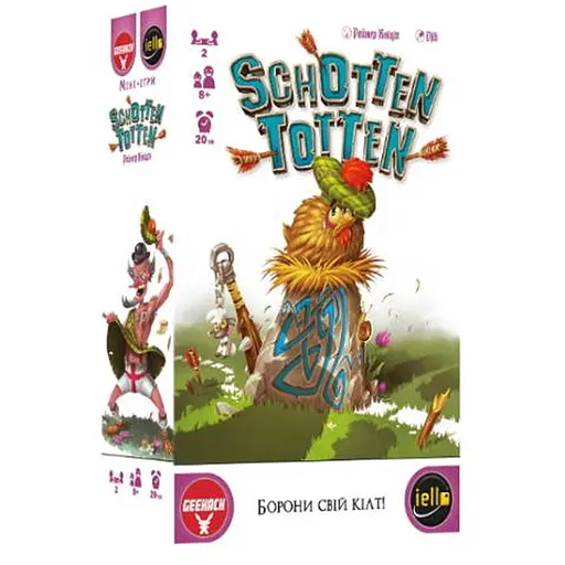 Настільна гра Geekach Games Шотен Тотен (Schotten Totten) (укр.) (GKCH063ST) - фото 1