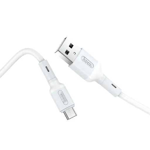 Кабель Hoco Micro USB Prime charging data cable X65, 1 м белый - фото 1