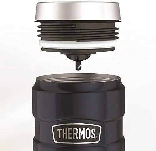 Термокружка без ручки Thermos 0.47 л Stainless King Travel Dark Blue (160020) - фото 3