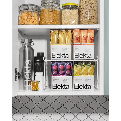 Напій розчинний з електролітами з екстрактом гуарани з підсолоджувачем з тропічним смаком Booster Elekta 150 г (30 уп по 5 г) - фото 5