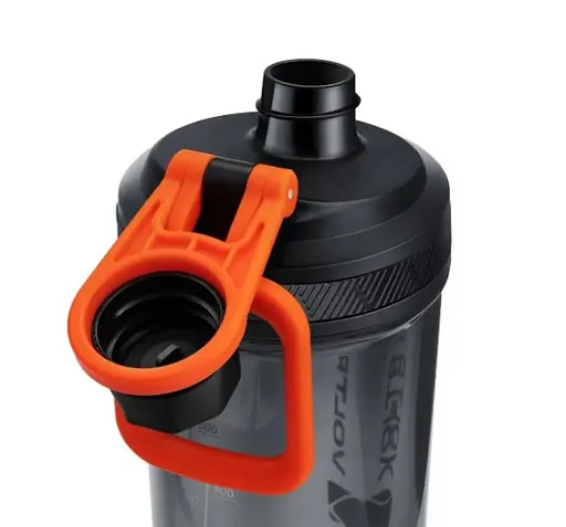 Шейкер спортивний електричний VOLTRX Gallium 600 мл Tritan Orange (Gallium_Orange) - фото 4