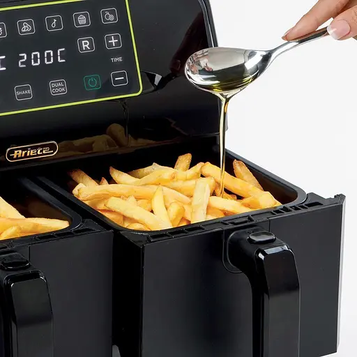 Мультипечь Ariete Air Fryer Dual 4623/00 (00C462300AR0) [138062] - фото 7
