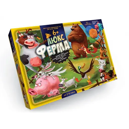 Настільна гра Danko Toys Ферма Люкс (укр.) (G-FL-01-02) - фото 1