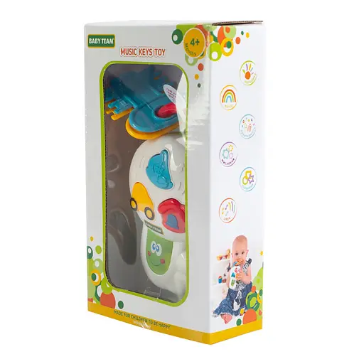 Дитяча музична іграшка "Ключики" 8622 світлові та звукові ефекти - фото 2