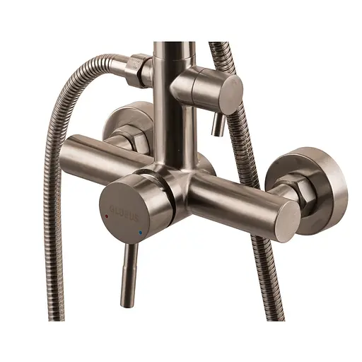 Душова система Globus Lux Alpen SBT1-SH-05, Нікель - фото 2